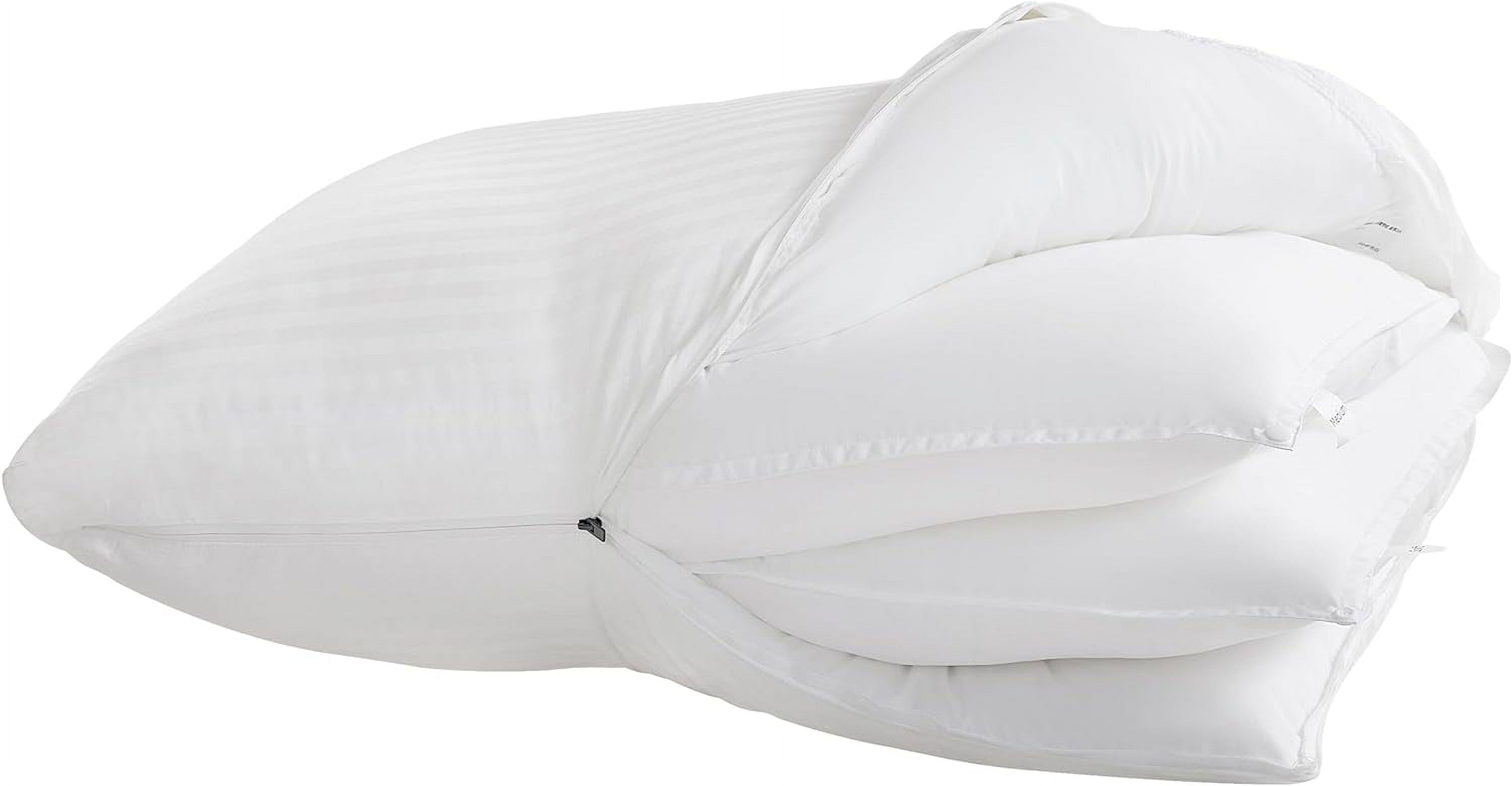 Cozy Comfort Adjustable Layer Bed Pillow for Sleeping - King Pillow, Luxury Pillows with Soft and Comfortable Firm Bed Pillows for Side, Back, Stomach Sleepers?Pack of 1?